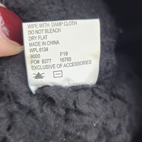 Muk Luks Womens Cheryl Boots Size 10 Sweater Knit Fold Over - Picture 12 of 15